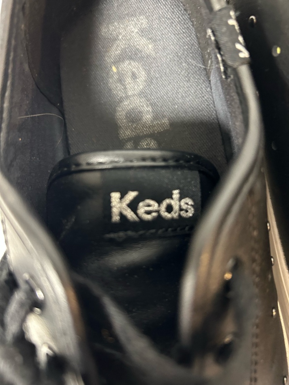 Keds Triple Up Black Leather Light Up Platform Sneakers Y2K Festival Sz 10 - Picture 4 of 6